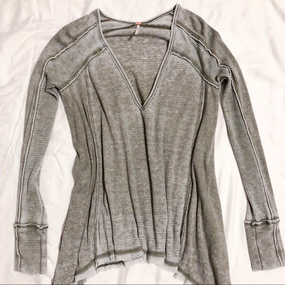 Free People XS NEW Sweater Olive